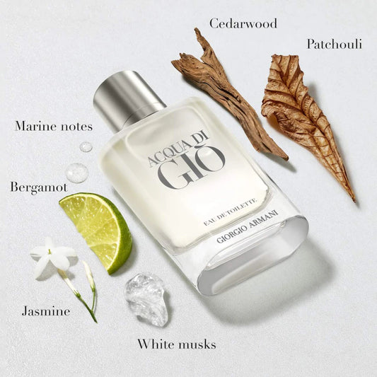 Armani Beauty  Acqua di Giò Eau de Toilette with Calabrian Bergamot & Cedarwood